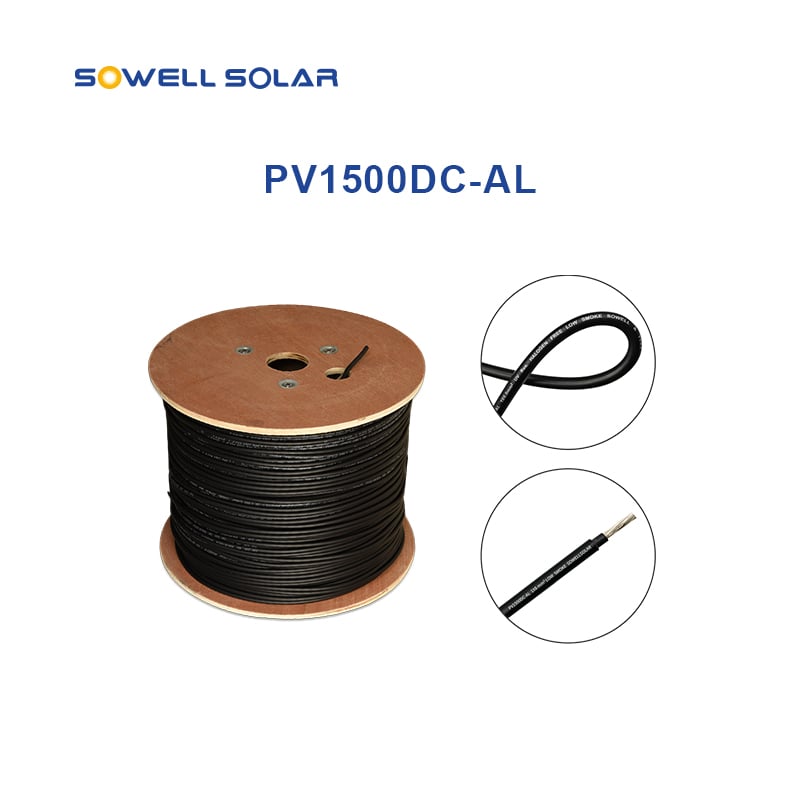 Aluminum alloy soalr cable