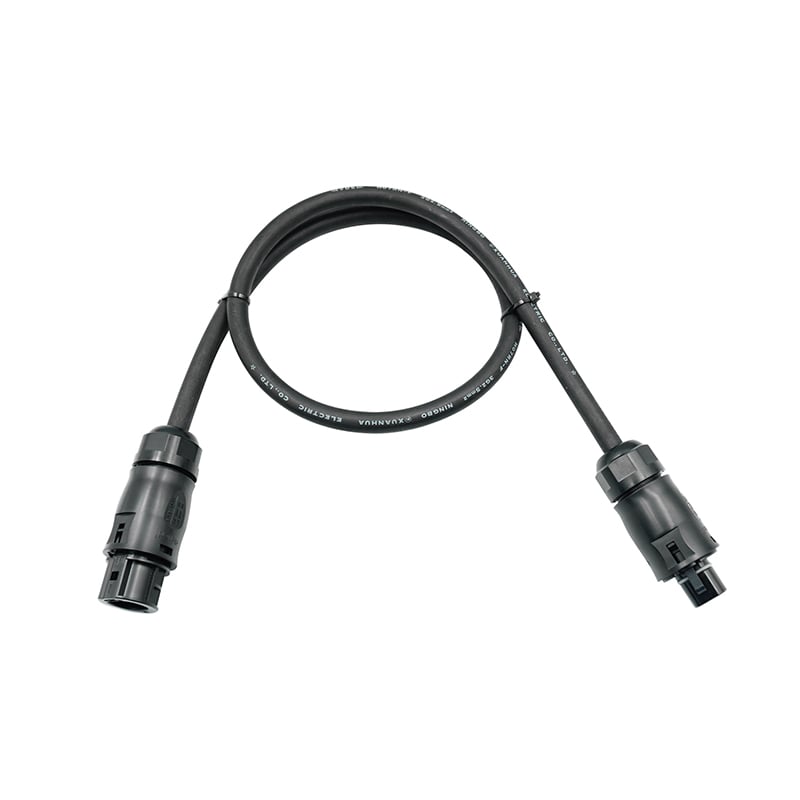Solar AC extension cable